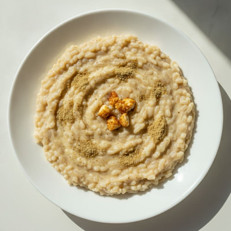 Creamy Paneer Protein Rice Pudding