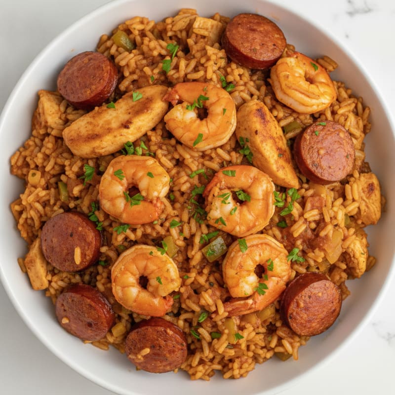 Creole Jambalaya with Andouille Sausage