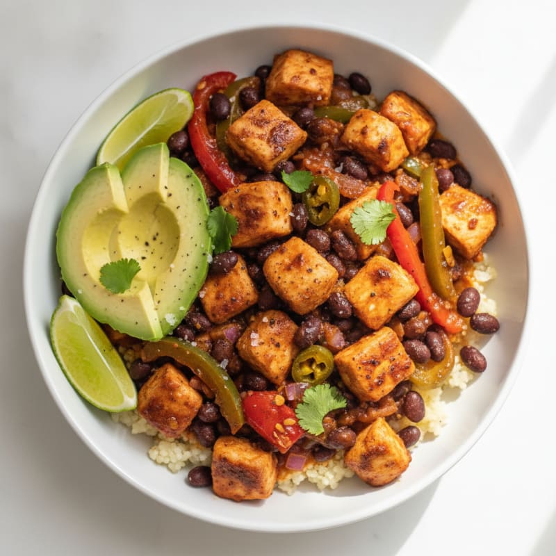 Chipotle Chicken and Black Bean Bowl