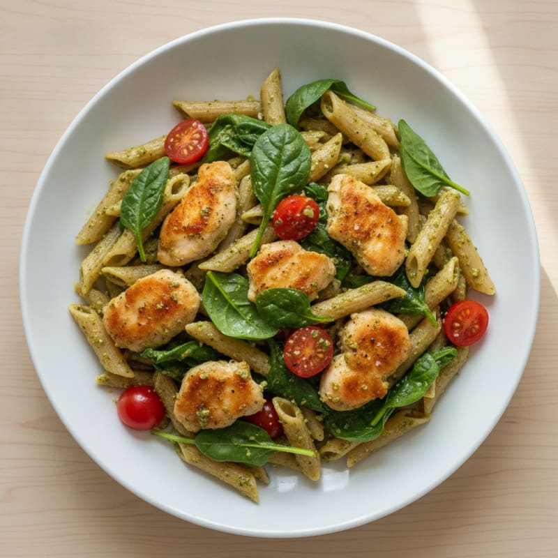 Creamy Pesto Chicken Pasta