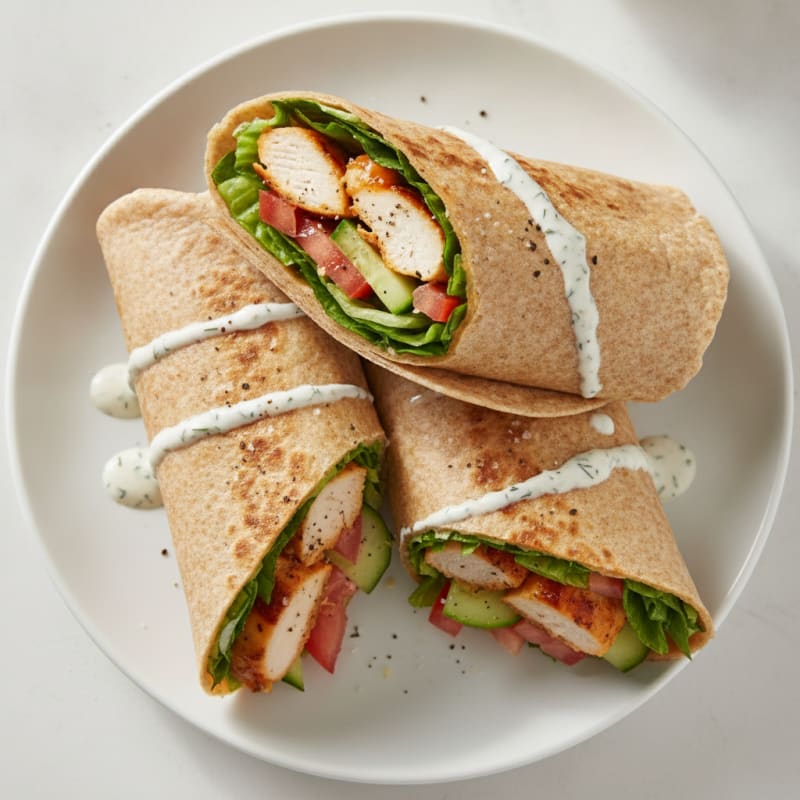 Buffalo Ranch Chicken Wrap