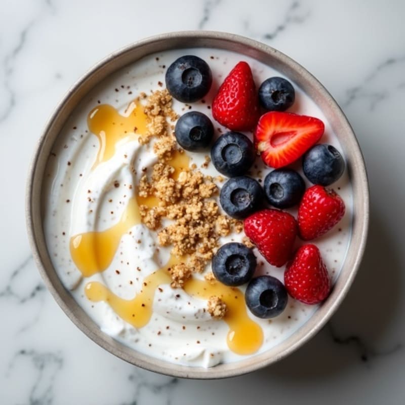 Silky Coconut Chia Pudding with Fresh Berries