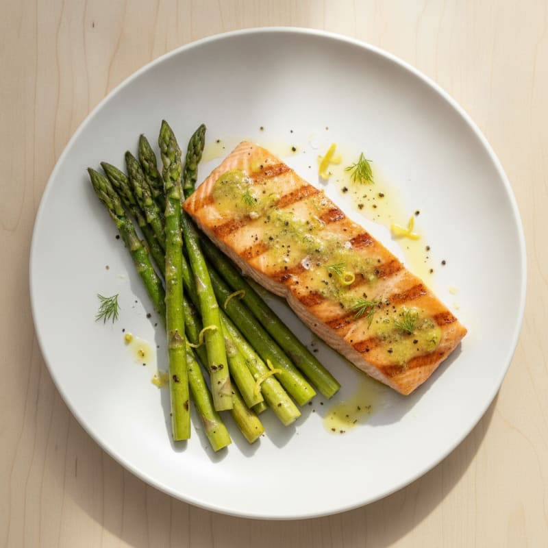 Lemon Herb Grilled Salmon