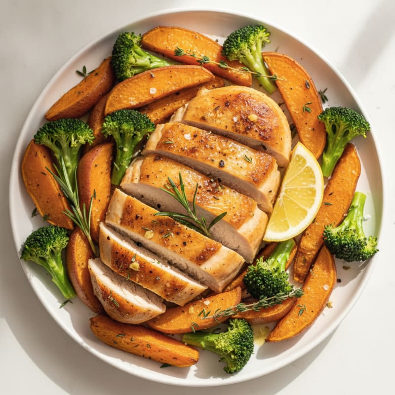 Weeknight Lemon Herb Roasted Chicken