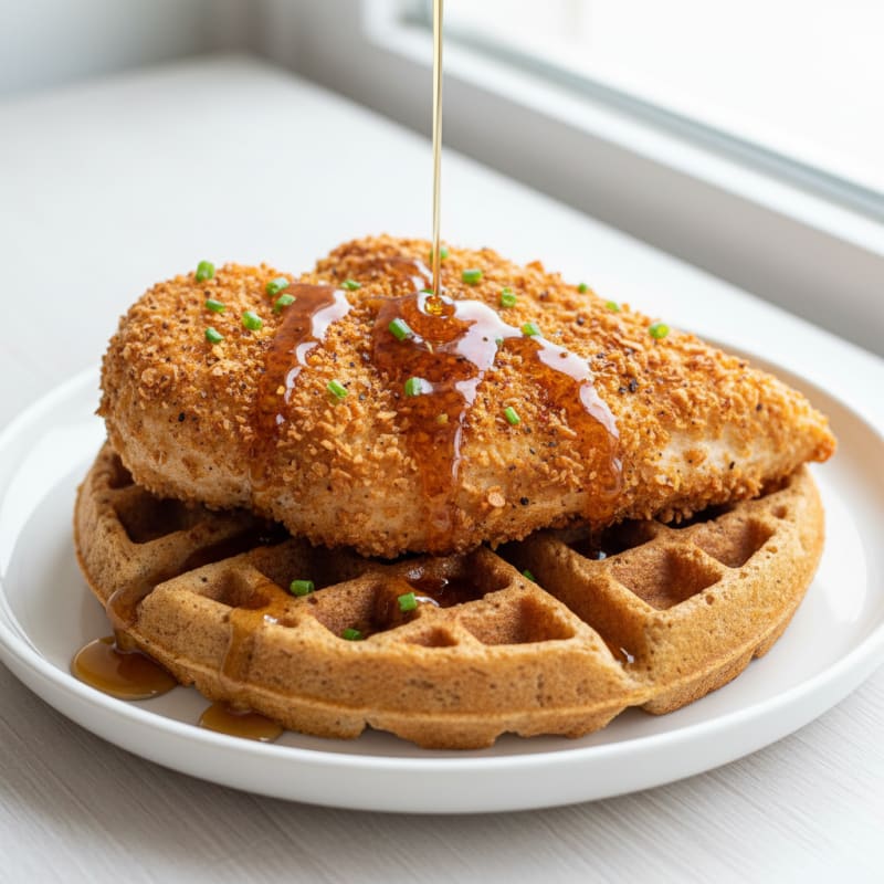 Golden Chicken & Waffles