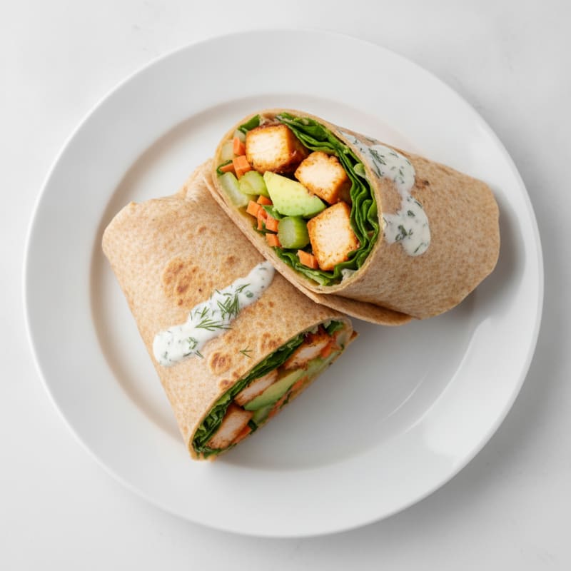 Buffalo Ranch Chicken Wrap