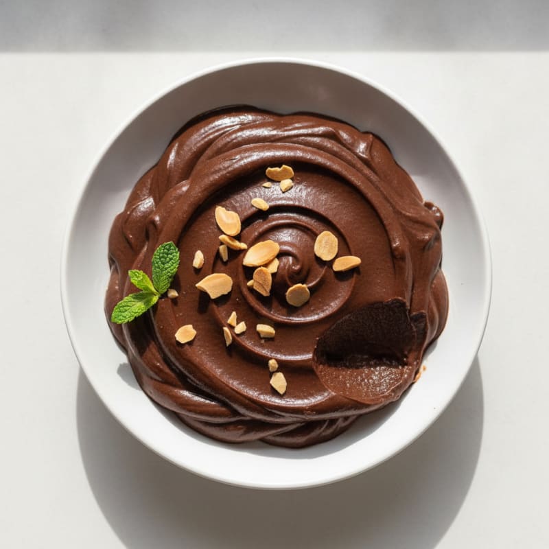 Silky Chocolate Protein Pudding
