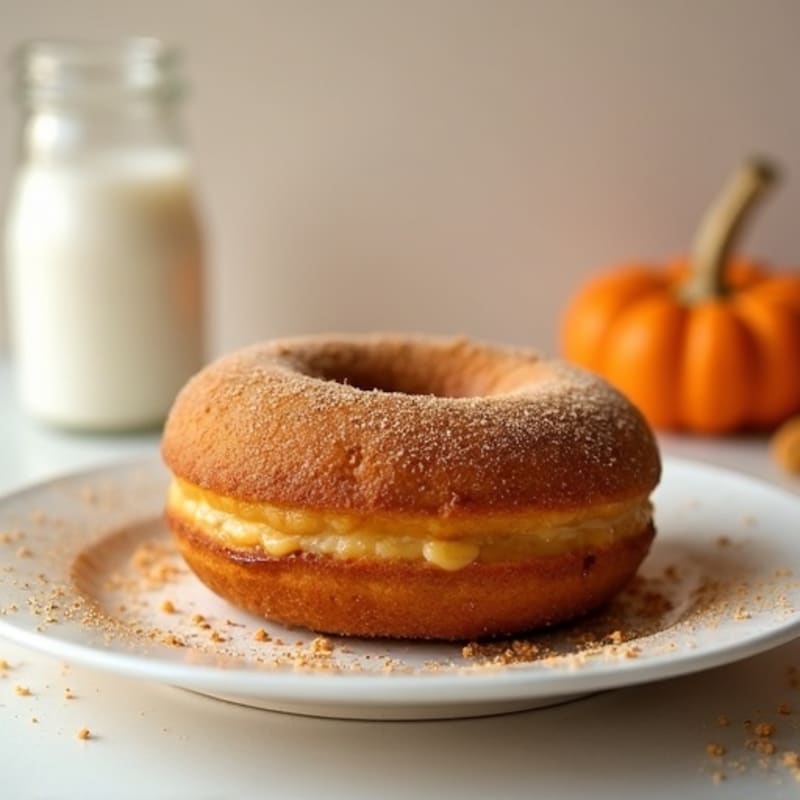 Healthy Baked Pumpkin Spice Donuts