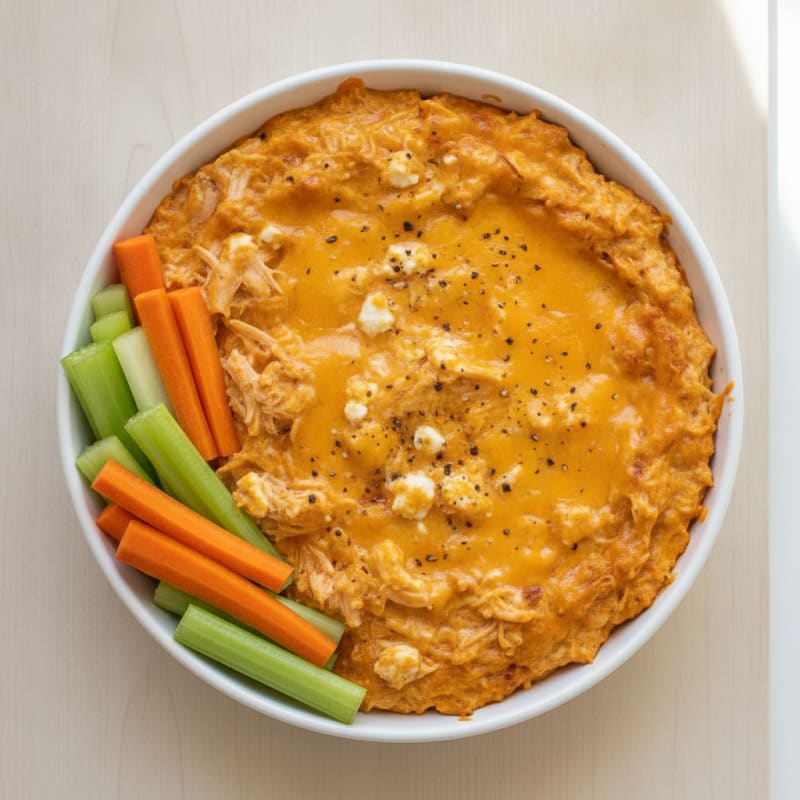 Buffalo Chicken Dip with Cream Cheese