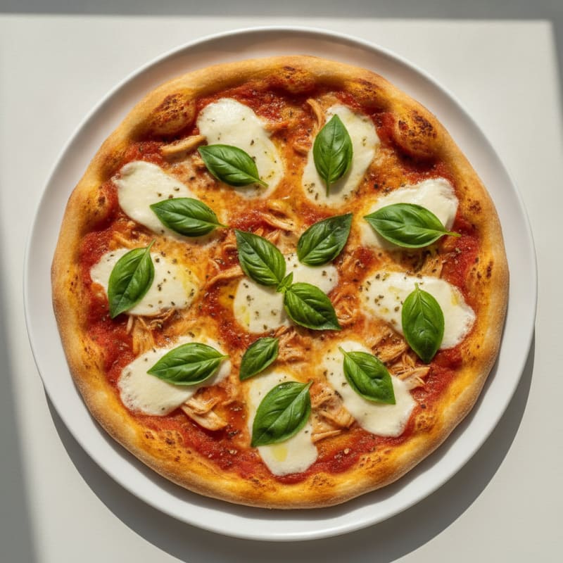 Classic Margherita Pizza with Fresh Basil