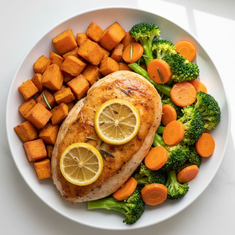 Weeknight Lemon Herb Roasted Chicken