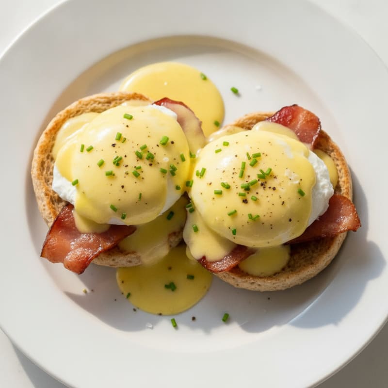 Classic Eggs Benedict with Hollandaise