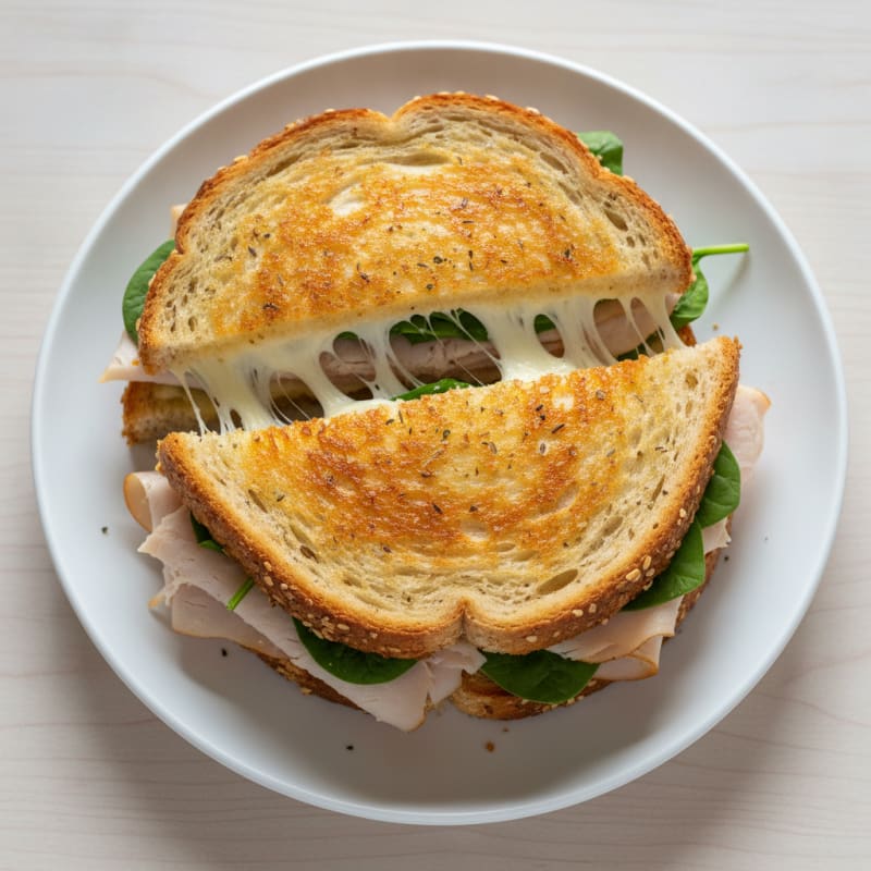 Ultimate Triple-Decker Grilled Cheese