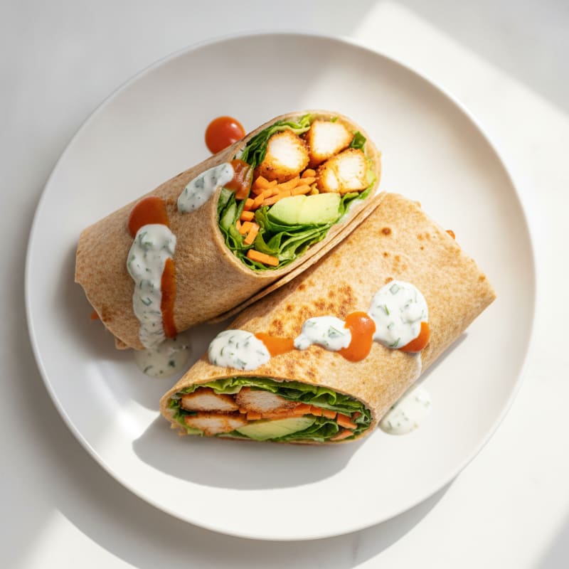 Buffalo Ranch Chicken Wrap