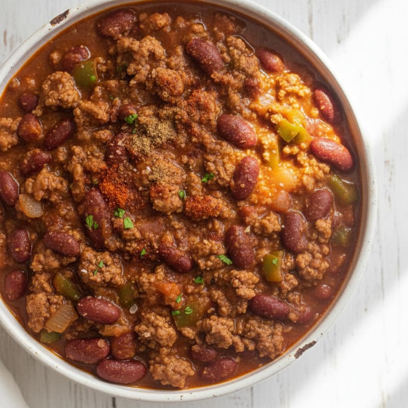Slow Cooker Beef Chili