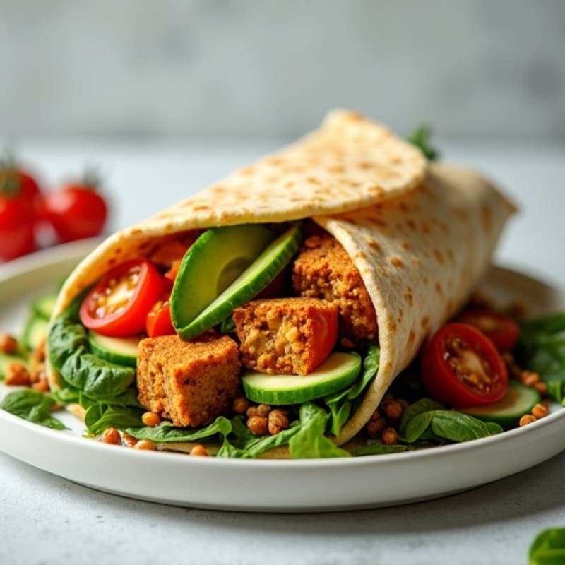 Fresh Loaded Veggie Wrap