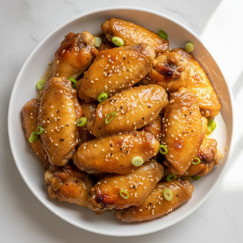 Honey-Glazed Chicken Wings