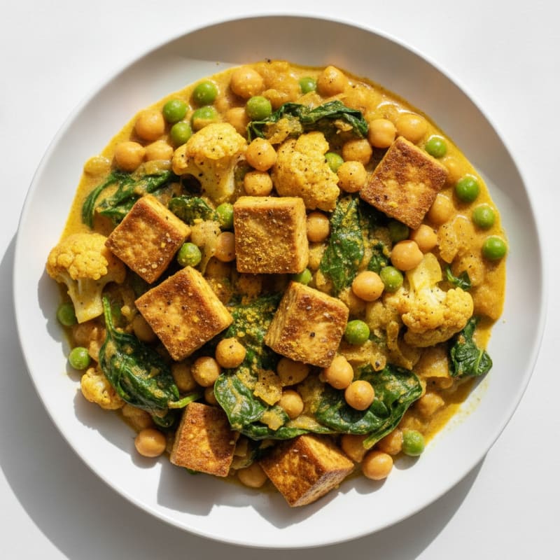 Hearty Chickpea and Vegetable Curry