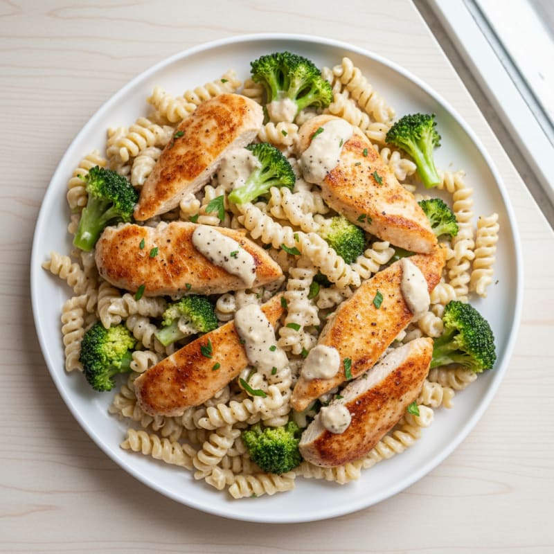 Creamy Garlic Parmesan Chicken Alfredo