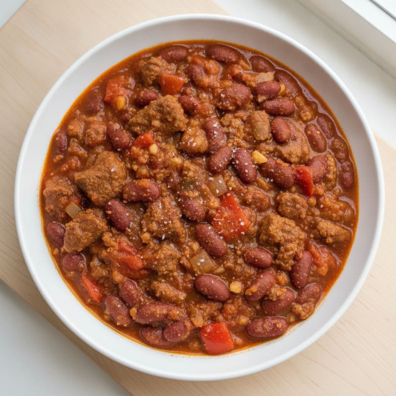 Hearty Beef and Bean Chili