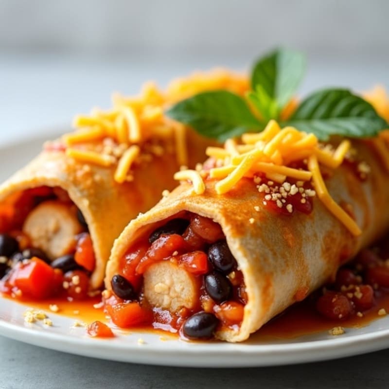Healthy Chicken Enchiladas