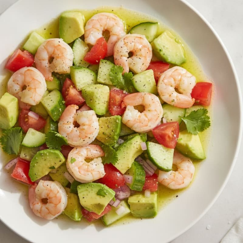 Zesty Shrimp Avocado Ceviche
