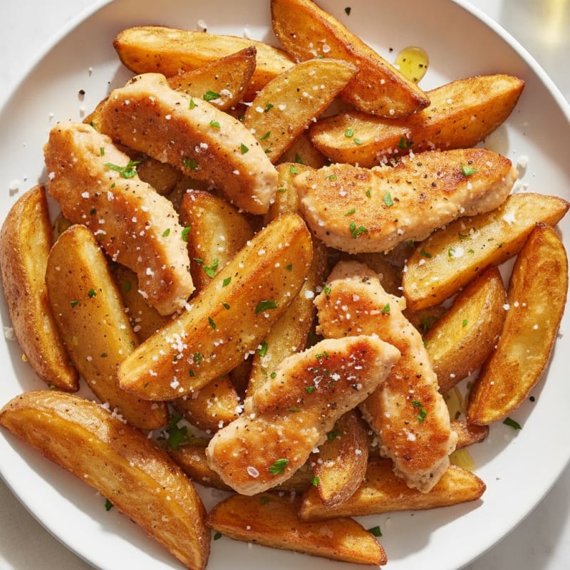 Truffle Parmesan Roasted Fries