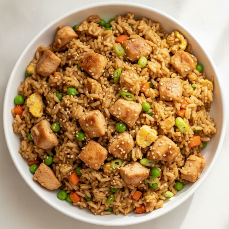 Savory Chicken Fried Rice