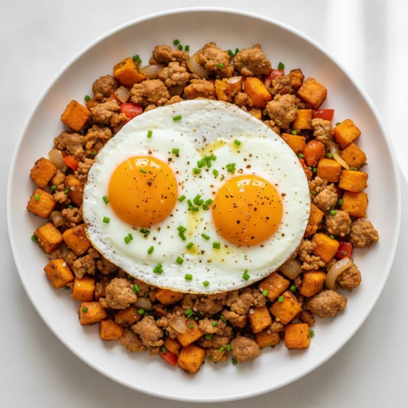 Savory Sausage and Egg Hash