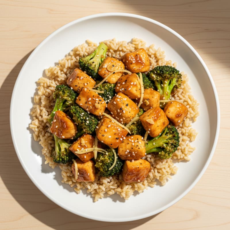 Teriyaki Chicken and Broccoli Stir-Fry