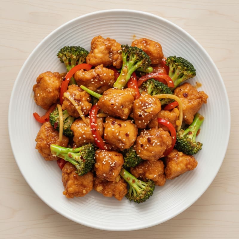 General Tso's Chicken Stir-Fry