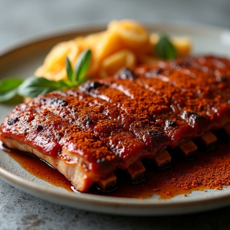 Spice-Rubbed Smoked Baby Back Ribs