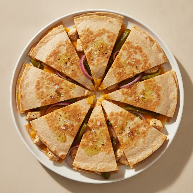 Chicken and Poblano Quesadilla