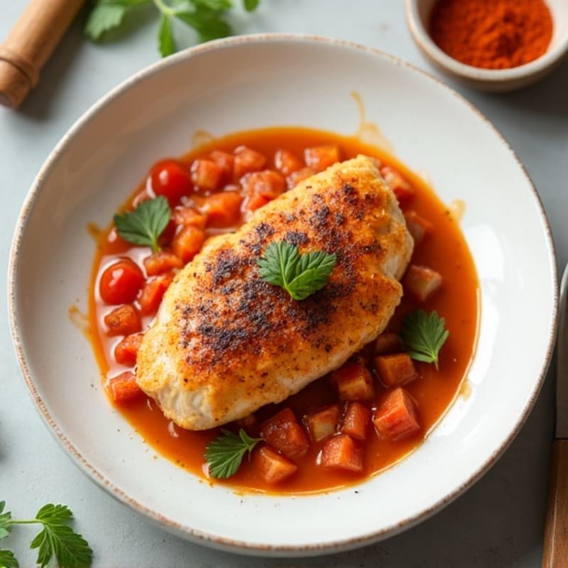 Chicken with Creamy Tomato and Warming Spices