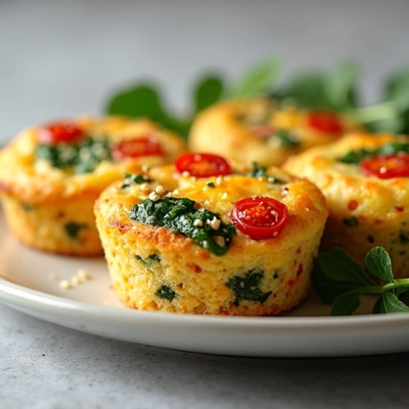Hearty Baked Egg and Veggie Muffins