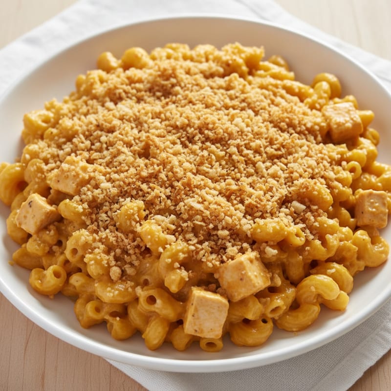 Baked Macaroni and Cheese with Toasted Breadcrumbs