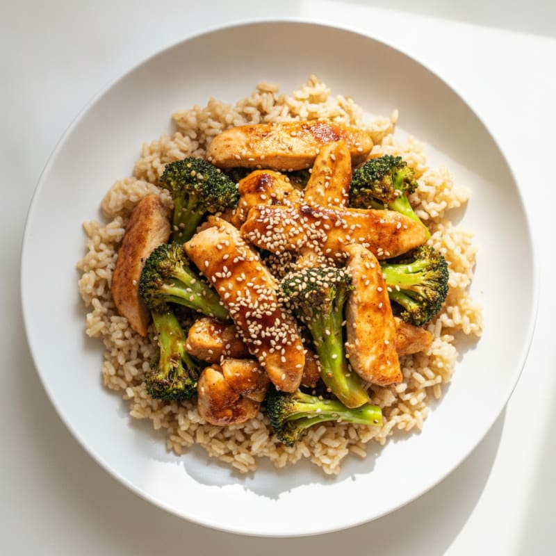 Teriyaki Chicken and Broccoli Stir-Fry