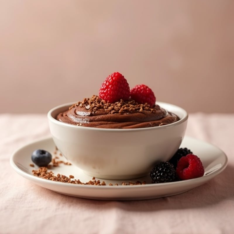 Velvety Chocolate Protein Pudding