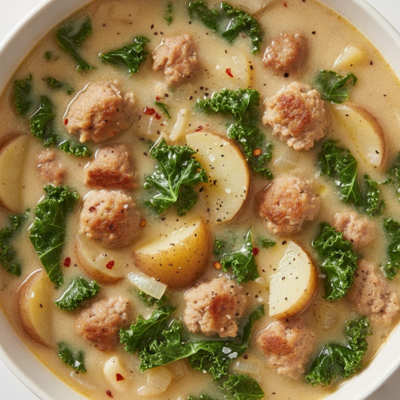 Sausage and Kale Zuppa Toscana