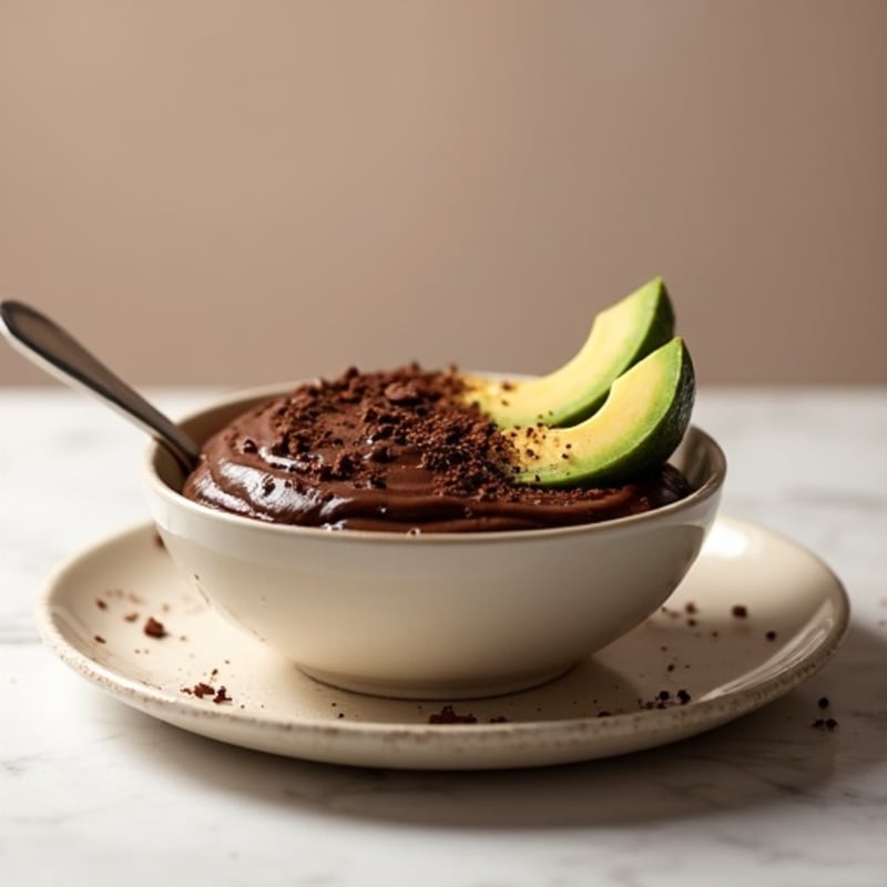 Silky Dark Chocolate Protein Pudding