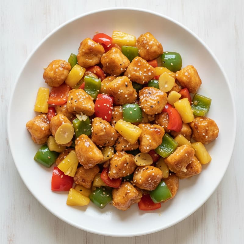Sweet and Sour Chicken Stir-Fry
