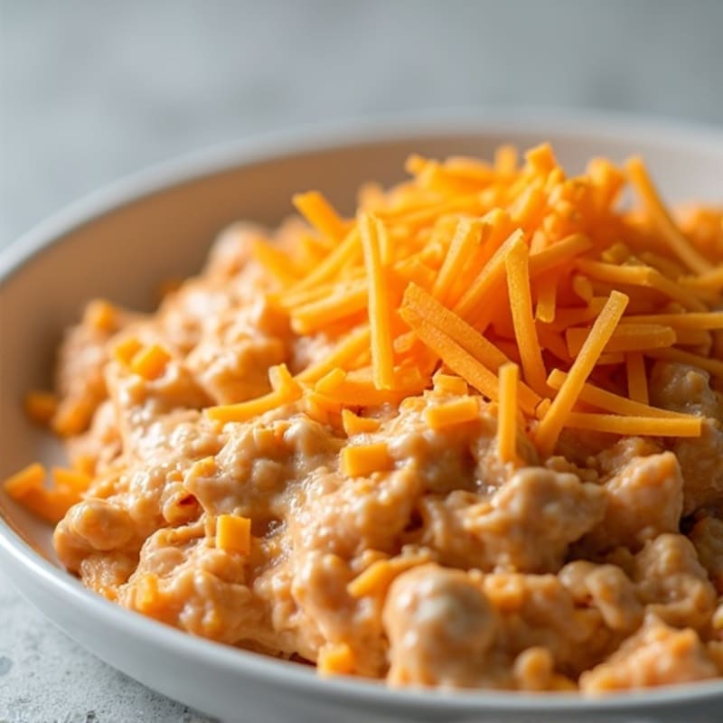 Creamy Greek Yogurt Buffalo Chicken Dip
