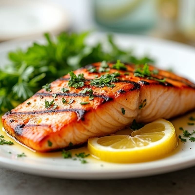 Citrus-Herb Grilled Salmon with Fresh Herbs