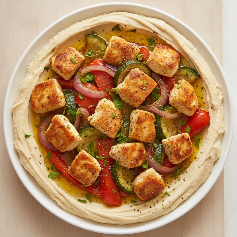 Mediterranean Hummus Platter