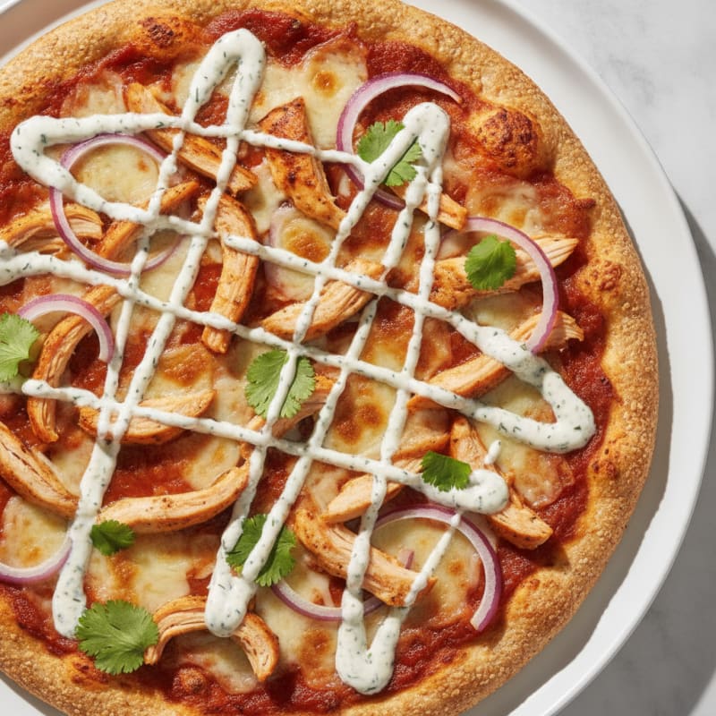 BBQ Ranch Chicken Pizza