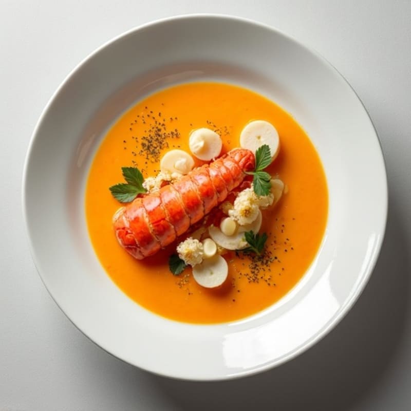 Silky Rich Lobster Bisque