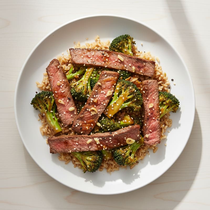 Tender Sesame Beef & Broccoli Stir-Fry