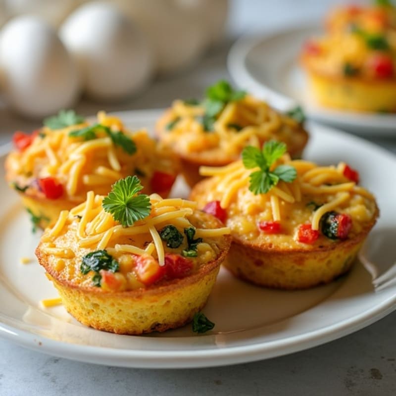 Savory Baked Egg and Veggie Muffins