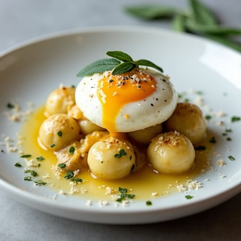 Herb-Roasted Ricotta Gnocchi with Sage Brown Butter