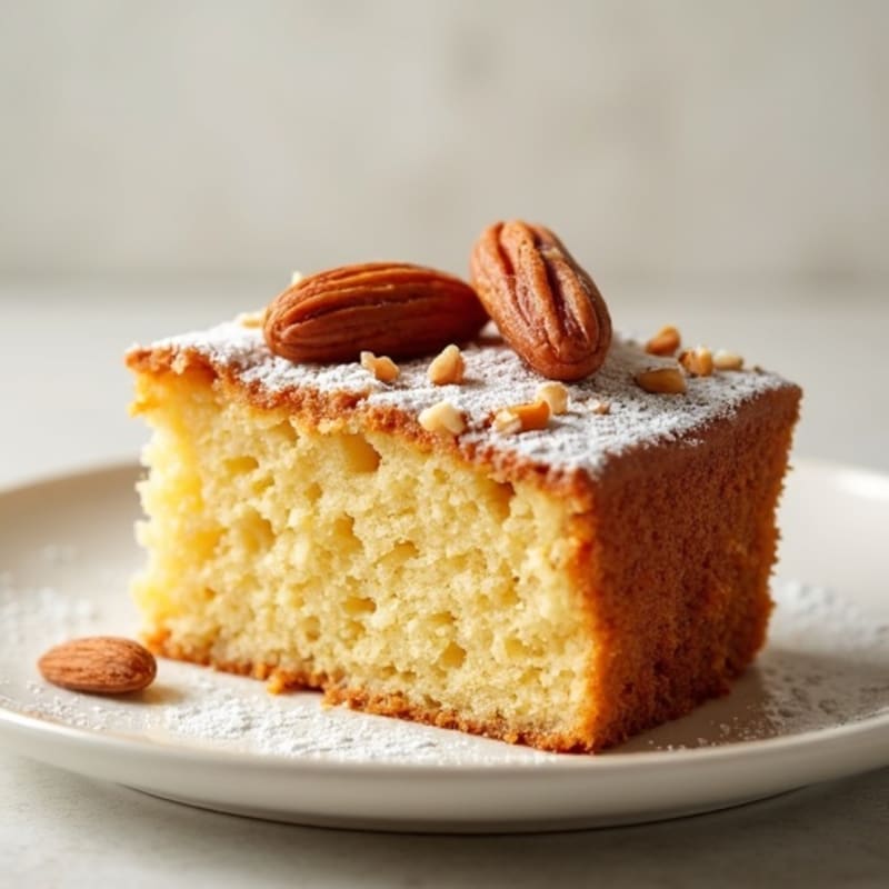 Naturally-Sweetened Date and Almond Cake